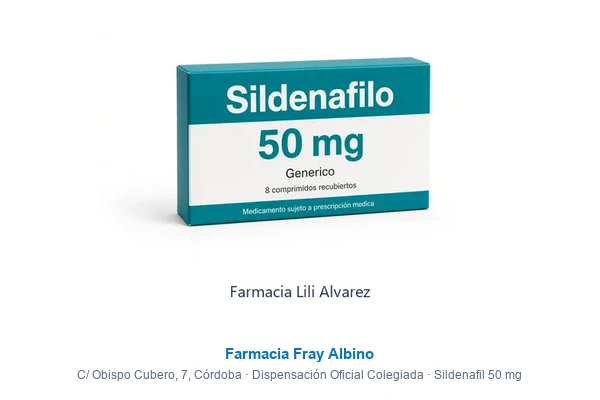 Sildenafil 50 mg Farmacia Fray Albino